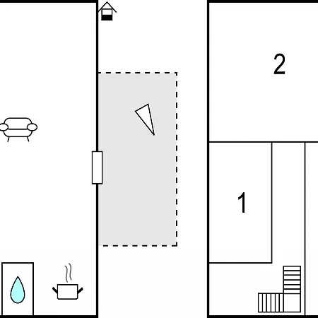 Two-bedroom In * オケール